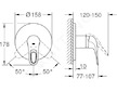 Grohe Eurostyle - Sprchová baterie pod omítku, chrom 24048003