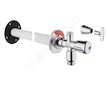 Grohe Eurotec - Venkovní nástěnný set, matný chrom 41206000