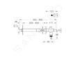 Grohe Eurotec - Venkovní nástěnný set, matný chrom 41206000