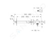 Grohe Eurotec - Venkovní nástěnný set, matný chrom 41208000
