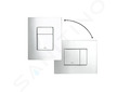 Grohe Even - Ovládací tlačítko splachování, chrom 38966000