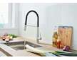 Grohe Feel - Dřezová baterie s flexibilním ramenem, supersteel 31489DC0
