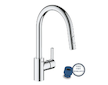Grohe Feel - Dřezová baterie s výsuvnou sprškou, chrom 31486001