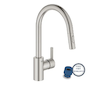 Grohe Feel - Dřezová baterie s výsuvnou sprškou, supersteel 31486DC1