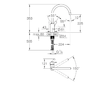Grohe Get - Dřezová baterie, chrom 31494001