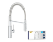 Grohe Get - Dřezová baterie s flexibilním ramenem a sprškou, chrom 30361000