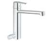 Grohe Get - Dřezová baterie s uzavíracím ventilem, chrom 30198000