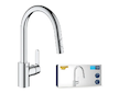 Grohe Get - Dřezová baterie s výsuvnou sprškou, chrom 31484001