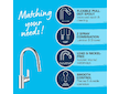 Grohe Get - Dřezová baterie s výsuvnou sprškou, chrom 31484001
