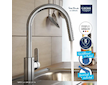Grohe Get - Dřezová baterie s výsuvnou sprškou, chrom 31484001
