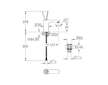 Grohe Get - Umyvadlová baterie s výpustí Push-Open, chrom 23800000