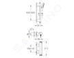Grohe Grohtherm 2000 - Termostatická sprchová baterie, sprchová souprava 90 cm, chrom 34482001