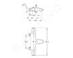 Grohe Grohtherm 800 - Termostatická vanová baterie, chrom 34568000