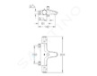 Grohe Grohtherm 800 - Termostatická vanová baterie, chrom 34754000