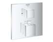 Grohe Grohtherm Cube - Termostatická baterie pod omítku pro 2 spotřebiče, chrom 24155000