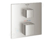 Grohe Grohtherm Cube - Termostatická sprchová baterie pod omítku, supersteel 24153DC0