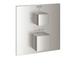 Grohe Grohtherm Cube - Termostatická sprchová baterie pod omítku, supersteel 24153DC0