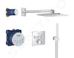 Grohe Grohtherm SmartControl Perfect - Sprchový set s termostatem pod omítku, 31 cm, 2 proudy, chrom 34706000