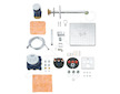 Grohe Grohtherm SmartControl Perfect - Sprchový set s termostatem pod omítku, 31 cm, 2 proudy, chrom 34706000