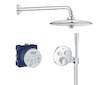 Grohe Grohtherm SmartControl - Sprchový set Perfect s podomítkovým termostatem, 3 proudy, chrom 34744000