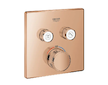 Grohe Grohtherm SmartControl - Termostatická baterie pod omítku, pro 2 spotřebiče, Warm Sunset 29124DA0