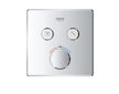 Grohe Grohtherm SmartControl - Termostatická baterie pod omítku se 2 ventily, chrom 29124000