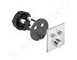 Grohe Grohtherm SmartControl - Termostatická baterie pod omítku se 2 ventily, chrom 29124000