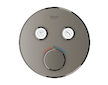 Grohe Grohtherm SmartControl - Termostatická sprchová baterie pod omítku, 2 ventily, kartáčovaný Hard Graphite 29119AL0