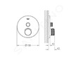 Grohe Grohtherm SmartControl - Termostatická sprchová baterie pod omítku s jedním ventilem, chrom 29118000