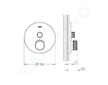 Grohe Grohtherm SmartControl - Termostatická sprchová baterie pod omítku s jedním ventilem, Cool Sunrise 29118GL0
