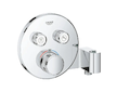 Grohe Grohtherm SmartControl - Termostatická sprchová podomítková baterie, 2 ventily, s držákem na sprchu, chrom 29120000