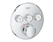 Grohe Grohtherm SmartControl - Termostatická sprchová podomítková baterie, 3 ventily, chrom 29121000