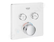 Grohe Grohtherm SmartControl - Termostatická vanová baterie pod omítku se 2 ventily, měsíční bílá 29156LS0