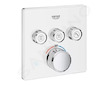 Grohe Grohtherm SmartControl - Termostatická vanová baterie pod omítku se 3 ventily, měsíční bílá 29157LS0