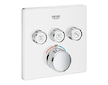 Grohe Grohtherm SmartControl - Termostatická vanová baterie pod omítku se 3 ventily, měsíční bílá 29157LS0