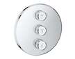 Grohe Grohtherm SmartControl - Třícestný ovladač pod omítku, chrom 29122000