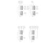 Grohe Grohtherm SmartControl - Třícestný ovladač pod omítku, chrom 29122000