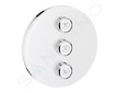 Grohe Grohtherm SmartControl - Ventil pod omítku pro 3 spotřebiče, měsíční bílá 29152LS0