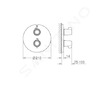 Grohe Grohtherm Special - Termostatická sprchová baterie pod omítku, chrom 29094000
