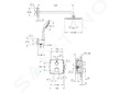 Grohe Grohtherm - Sprchový set Rainshower Cosmopolitan 210 s termostatem pod omítku, chrom 34734000