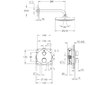 Grohe Grohtherm - Sprchový set Tempesta 210 s termostatem pod omítku, chrom 34726000