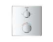 Grohe Grohtherm - Termostatická sprchová baterie pro 2 spotřebiče, chrom 24079000