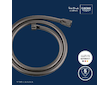 Grohe Hadice - Silverflex sprchová hadice 125 cm, tmavý grafit 28362A00
