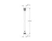 Grohe Hadice - Sprchová hadice Silverflex Longlife, 1500 mm, chrom 26346000