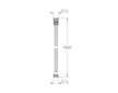 Grohe Hadice - Sprchová hadice VitalioFlex Metal 1,5 m, chrom 22108000