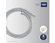 Grohe Hadice - Sprchová hadice VitalioFlex Metal Long-Life 1,25 m, chrom 22106000