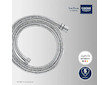 Grohe Hadice - Sprchová hadice VitalioFlex Metal Long-Life 1,5 m, chrom 22101000