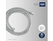 Grohe Hadice - Sprchová hadice VitalioFlex Metal Long-Life 1,5 m, chrom 22101000