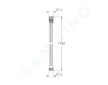 Grohe Hadice - Sprchová hadice VitalioFlex Metal Long-Life 1,75 m, chrom 22100000
