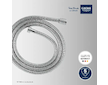 Grohe Hadice - Sprchová hadice VitalioFlex Metal Long-Life 2 m, chrom 22103000